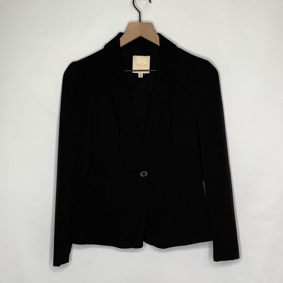 ModCloth black modern blazer size Small - Picture 1 of 9